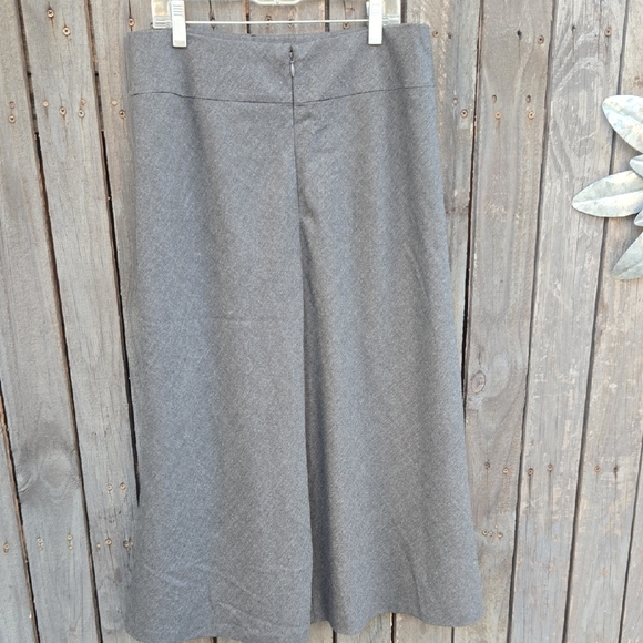 Talbots women  blend 2- piece suits Classic Gray skirt  A-line - Picture 10 of 14